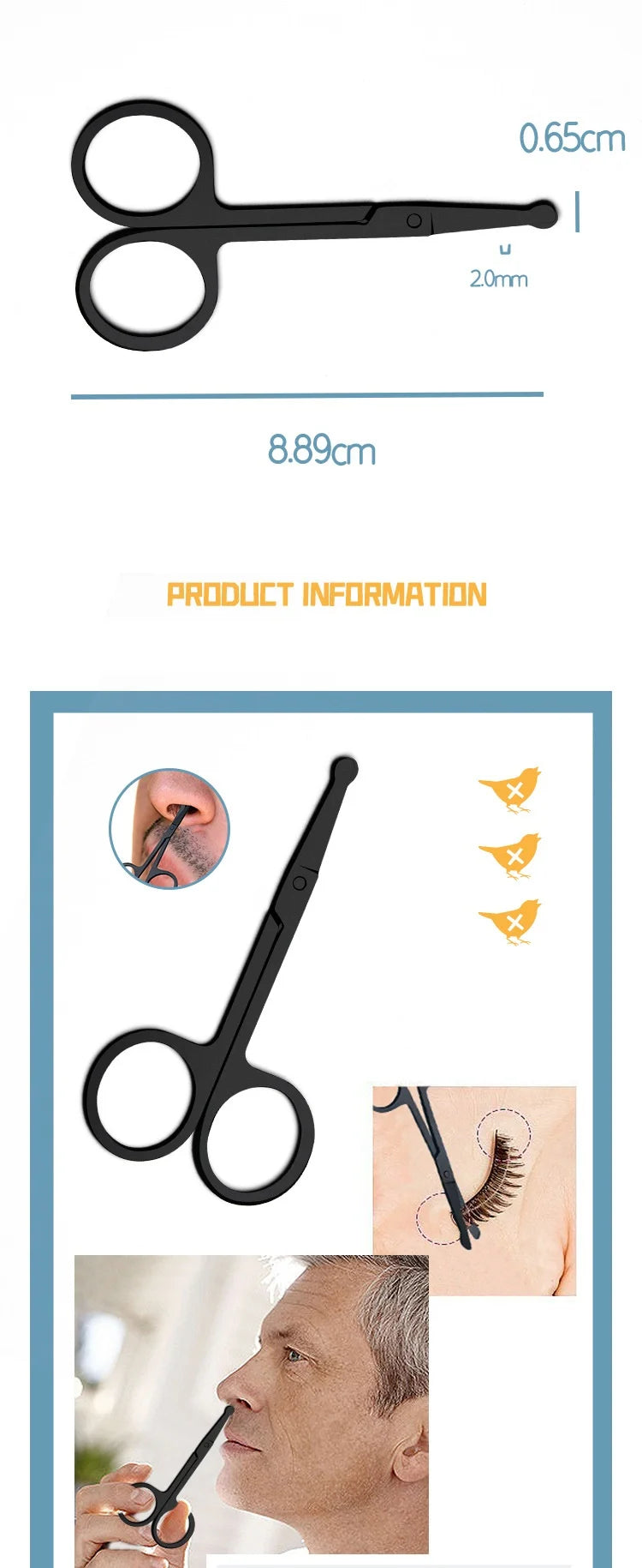 Nose Hair Scissors