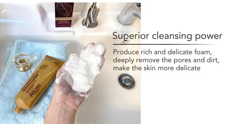 Moisturizing Whitening Face Wash skin care cleaner