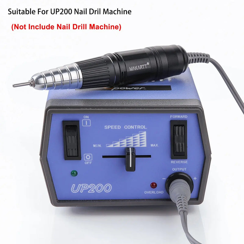 Makartt Up200 Nail Drill Handpiece 3 Pins Professional E File 30000RPM for Nail Drill