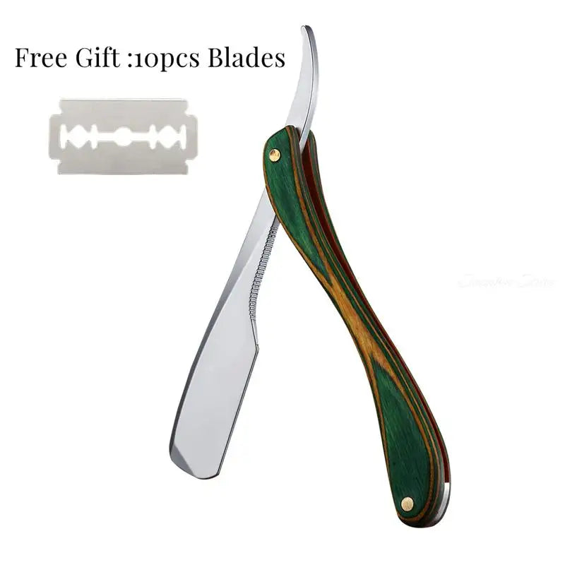 Men Shaving Barber Tools Straight Manual Razor