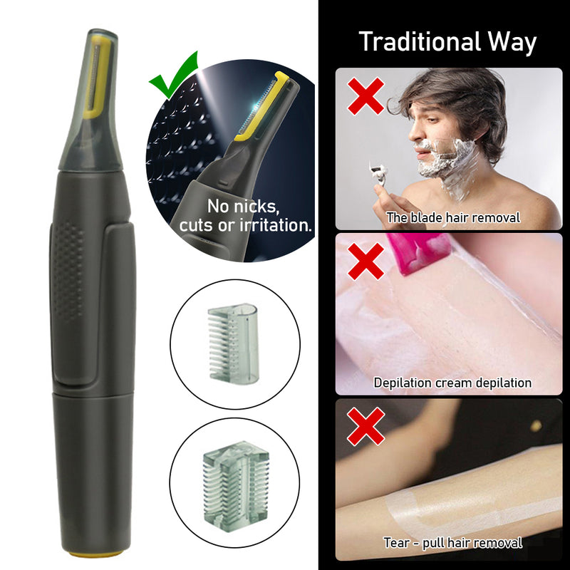 Electric Nose hair trimmer Mini Portable Ear Trimmer for Men Nose