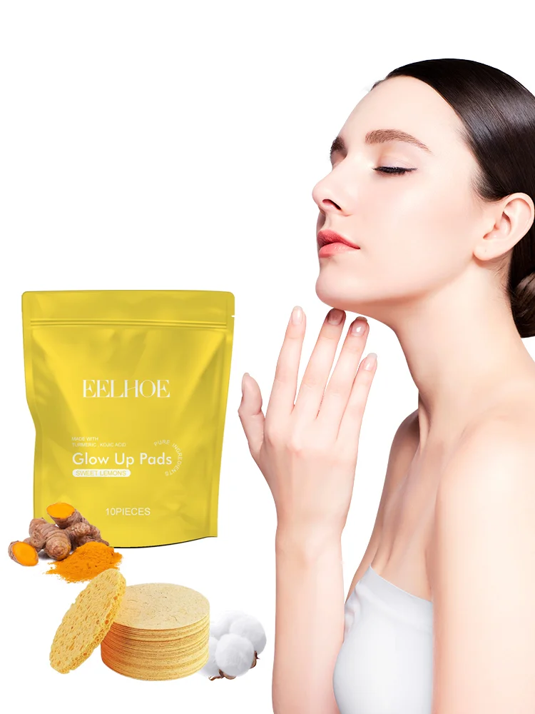 Turmeric Cleansing Pad Deep Clean Remove Dirt Oil Control