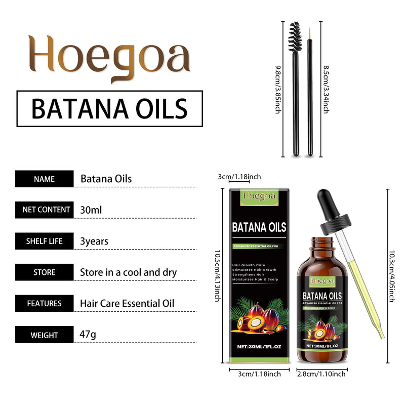 Batana Hair Care Essential Oil Smooth Shine Anti-Frizz