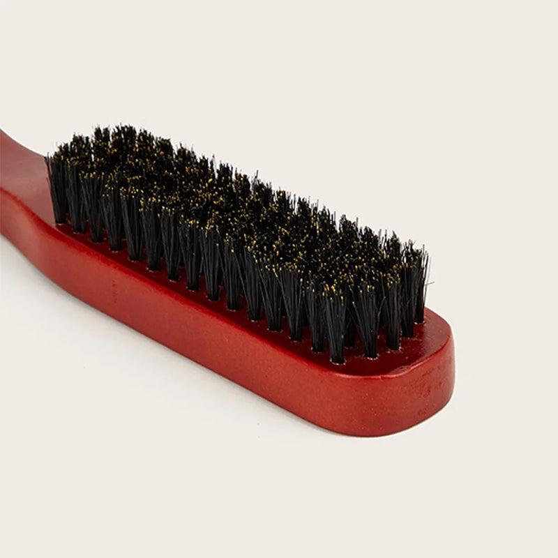 New Arrival Hair Brush Wood Handle Boar Bristle Beard Comb