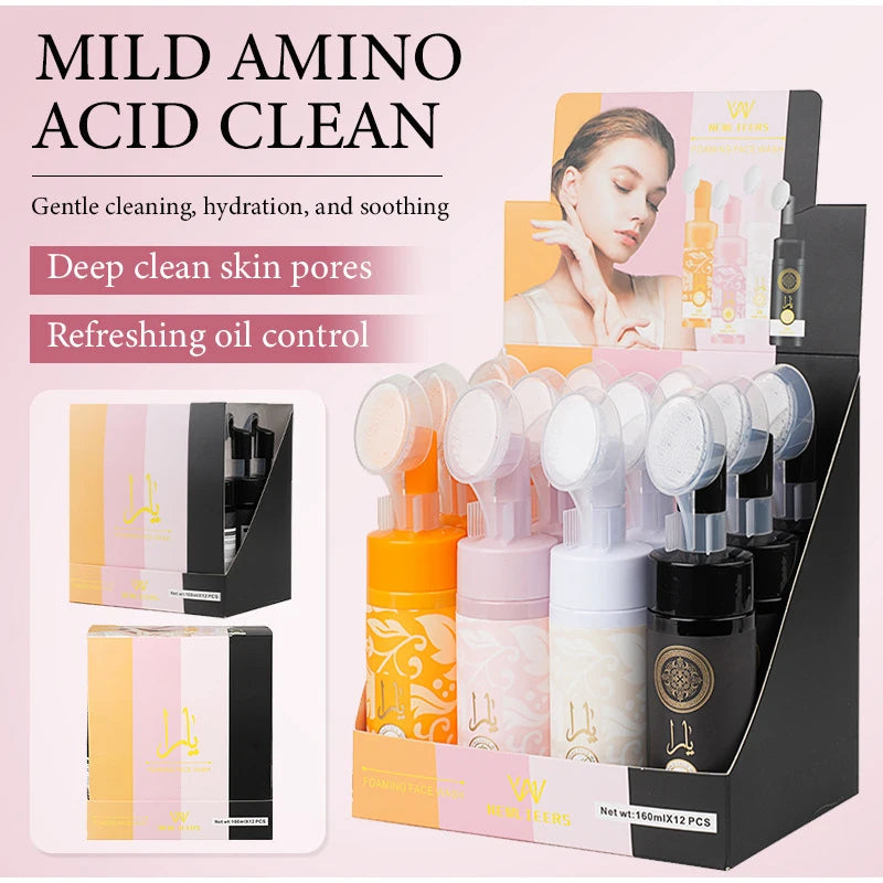 Facial Cleansing Mousse with Brush Head