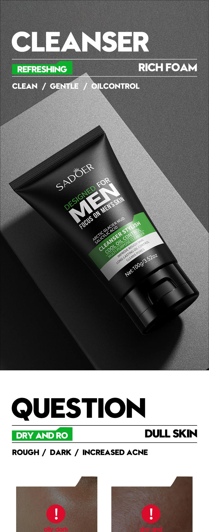 Refreshing Fragrance Deep Cleansing Moisturizing