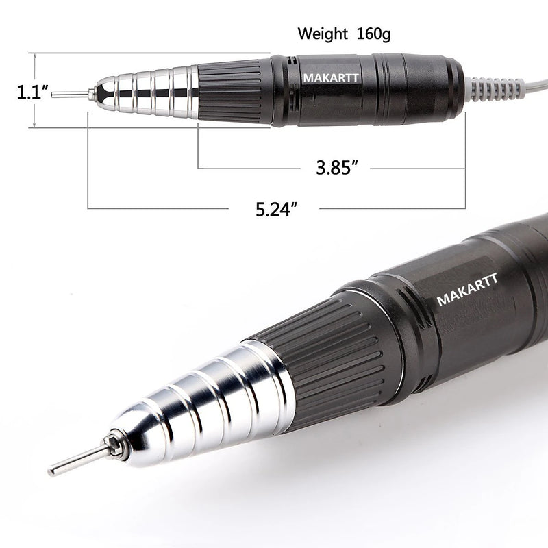 Makartt Up200 Nail Drill Handpiece 3 Pins Professional E File 30000RPM for Nail Drill