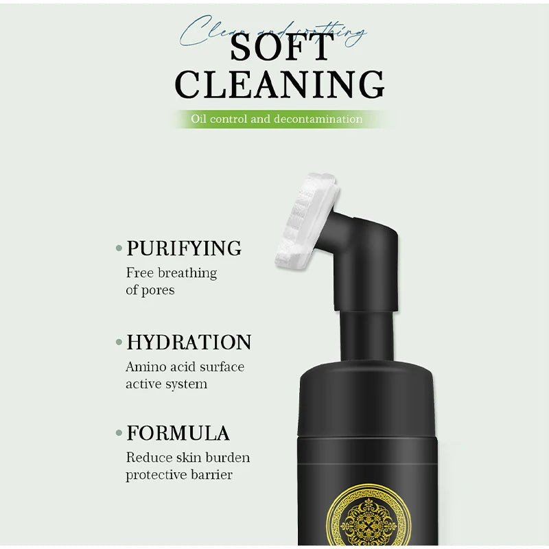 Facial Cleansing Mousse with Brush Head