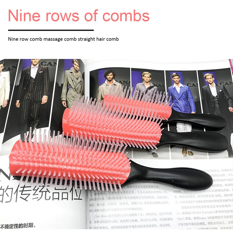 9-Rows Detangling Hair Brush