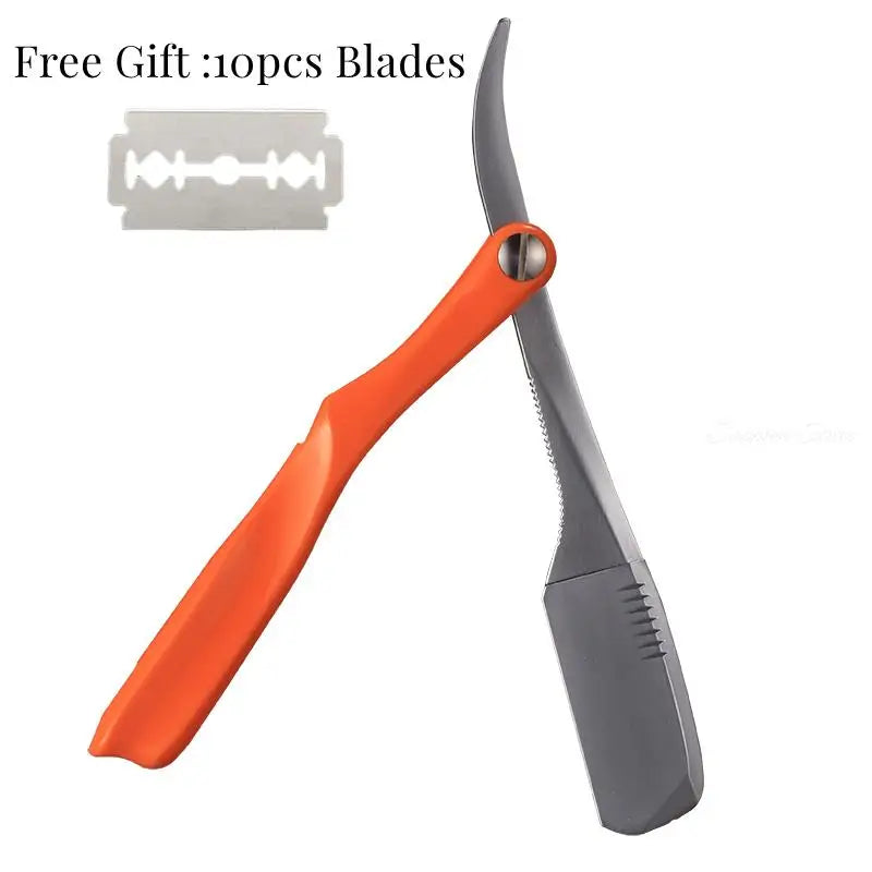 Men Shaving Barber Tools Straight Manual Razor