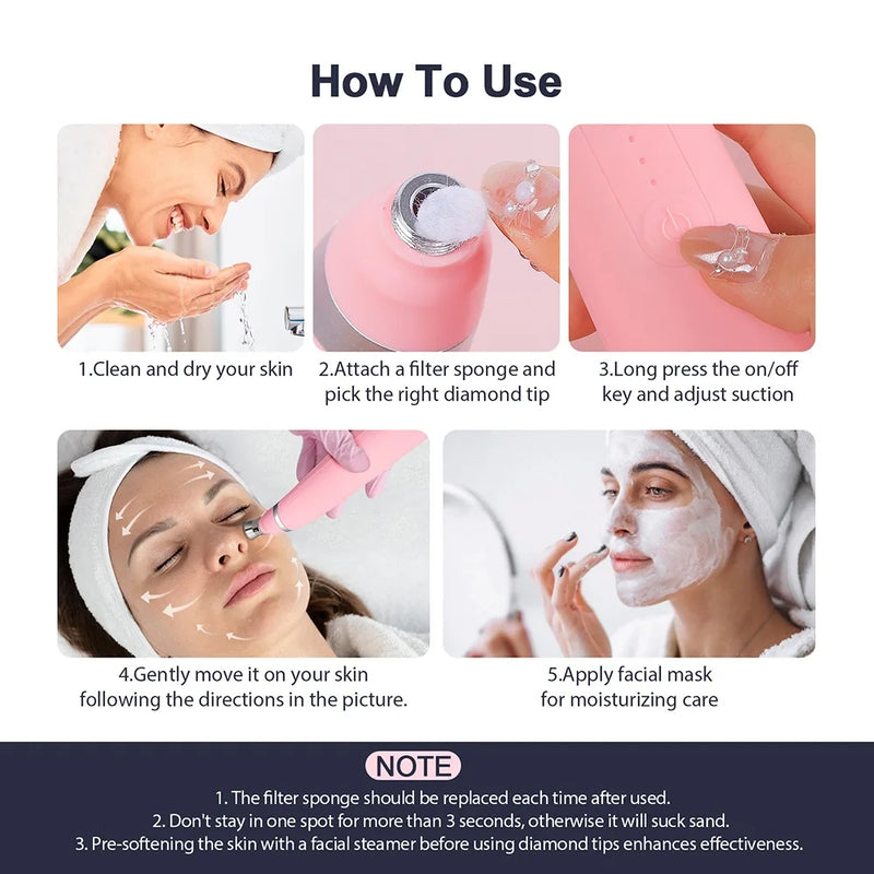 Microdermabrasion Machine Facial Peeling Device