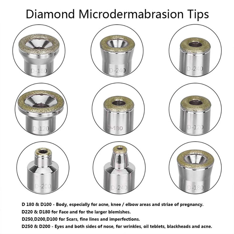 Facial Diamond Dermabrasion Machine Portable Blackhead