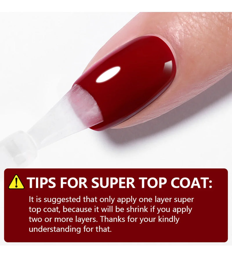 BORN PRETTY 10ml Base Gel Top Coat Rubber Gel Reinforcement Gel