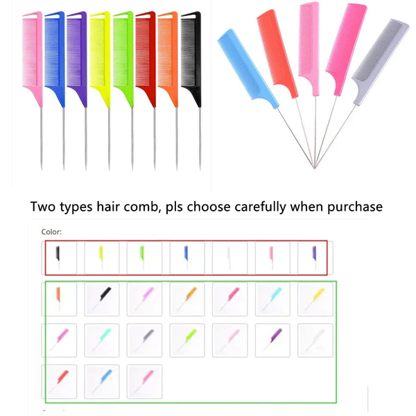 1pc Professional Pointed Tail Hair Comb