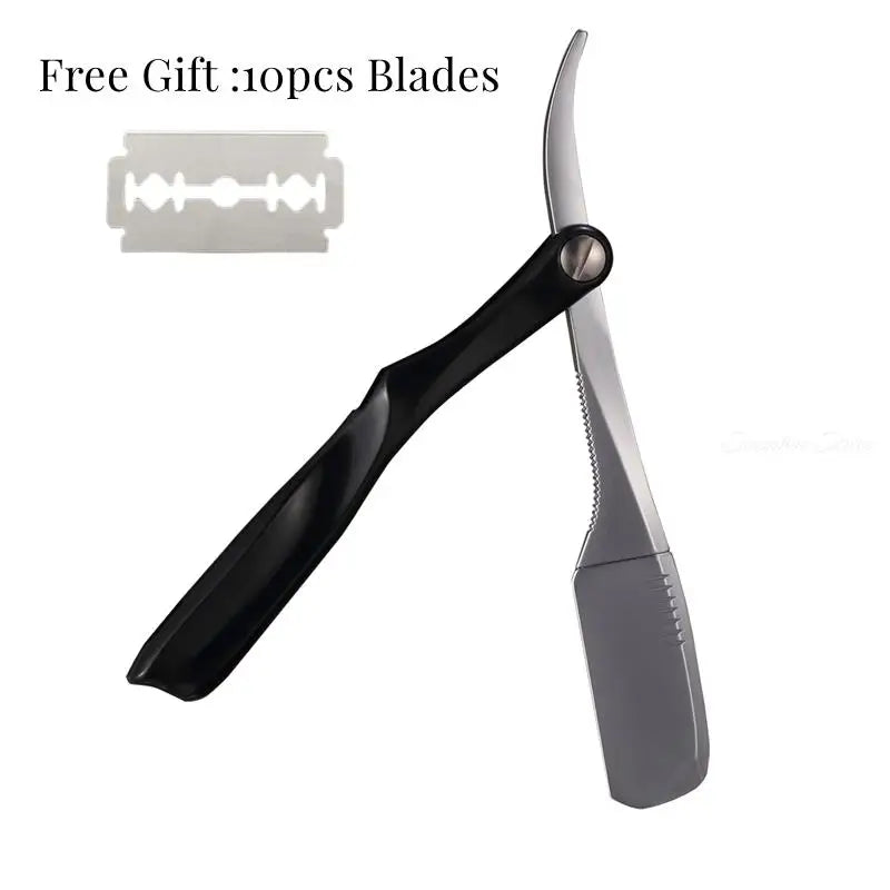 Men Shaving Barber Tools Straight Manual Razor
