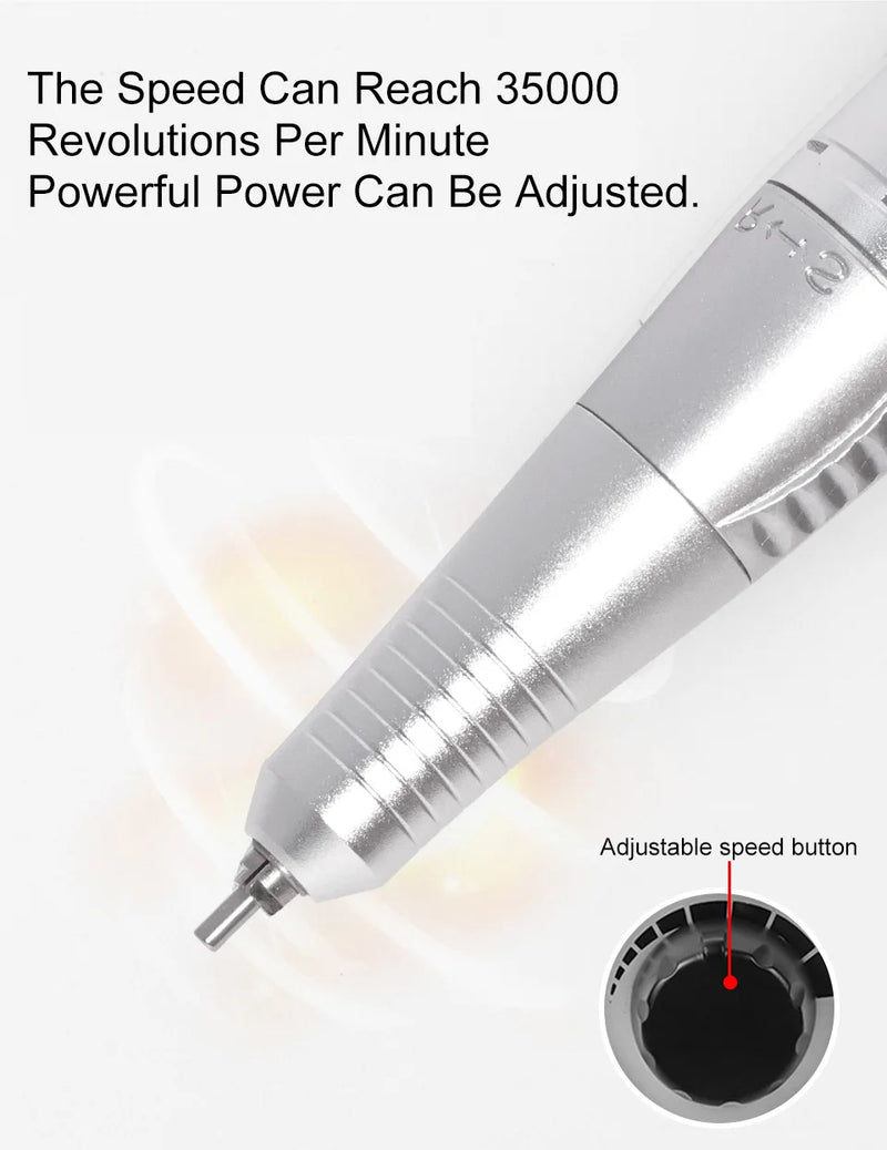 35000RPM Electric Nail Drill Professional Manicure Machine Nail Sander