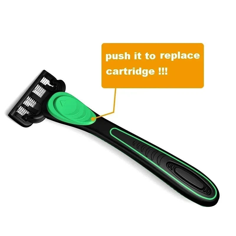 Men Manual Razor 7-Layer Blade Shaving Razor