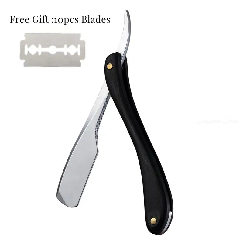 Men Shaving Barber Tools Straight Manual Razor