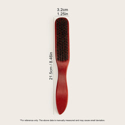 New Arrival Hair Brush Wood Handle Boar Bristle Beard Comb