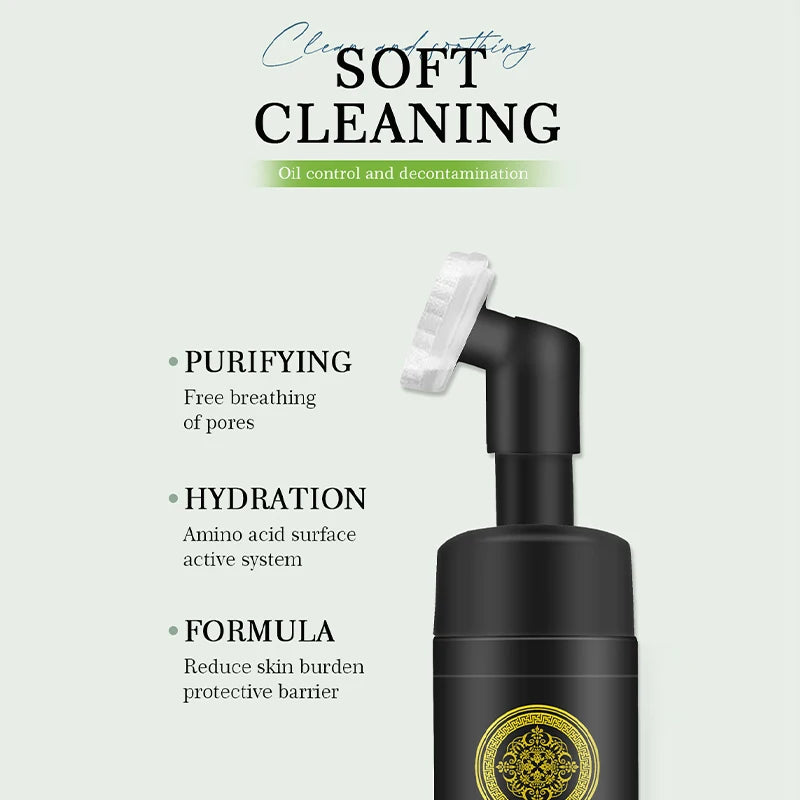 Facial Cleansing Mousse with Brush Head