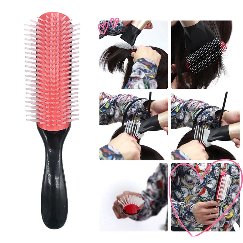 9-Rows Detangling Hair Brush