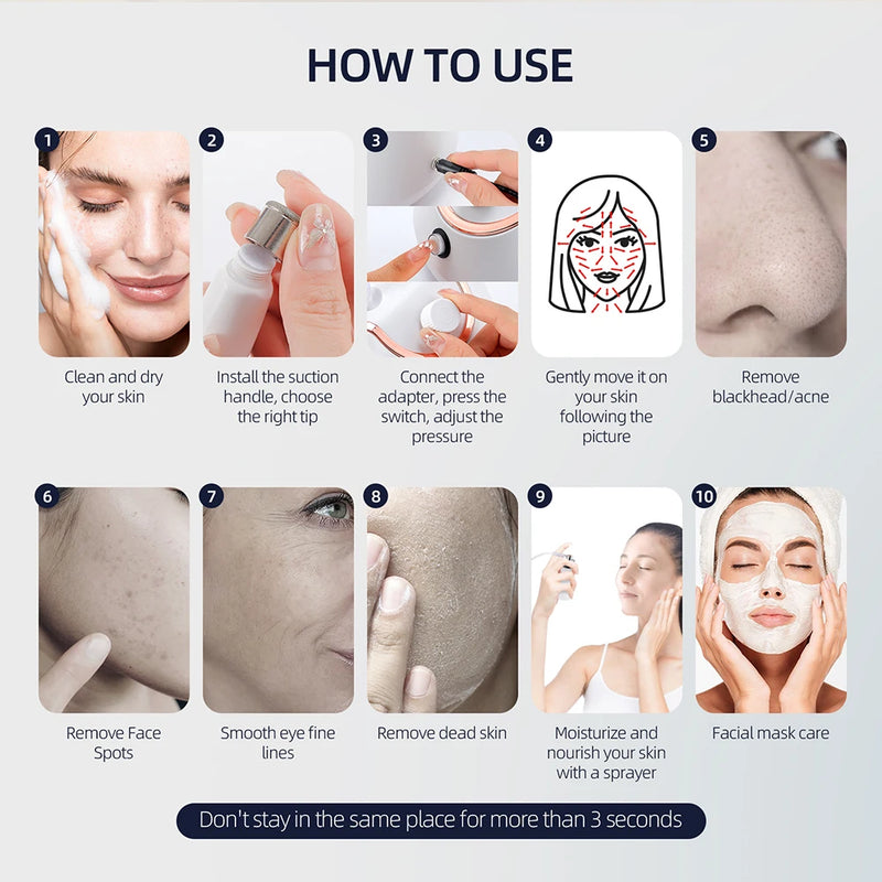 Foreverlily Diamond Facial Peeling Machine Home
