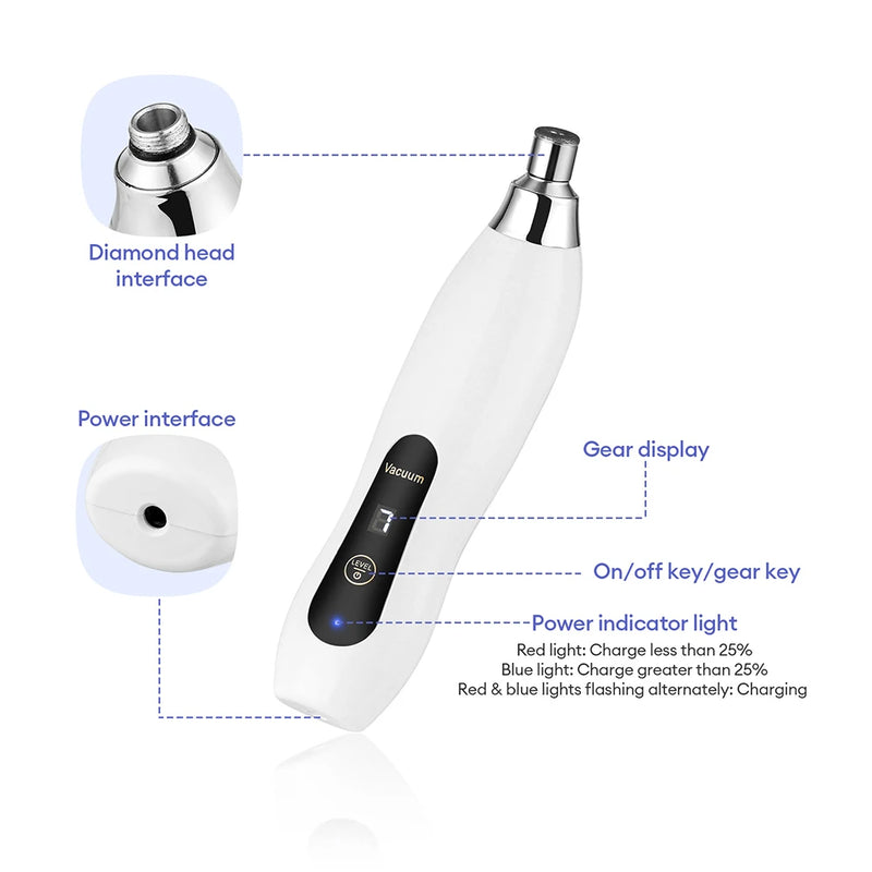 Handhold Diamond Microdermabrasion Machine