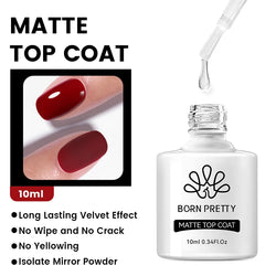 BORN PRETTY 10ml Base Gel Top Coat Rubber Gel Reinforcement Gel