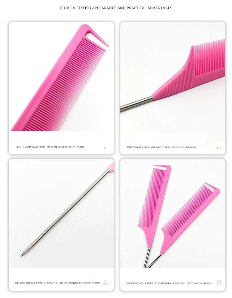 1pc Professional Pointed Tail Hair Comb