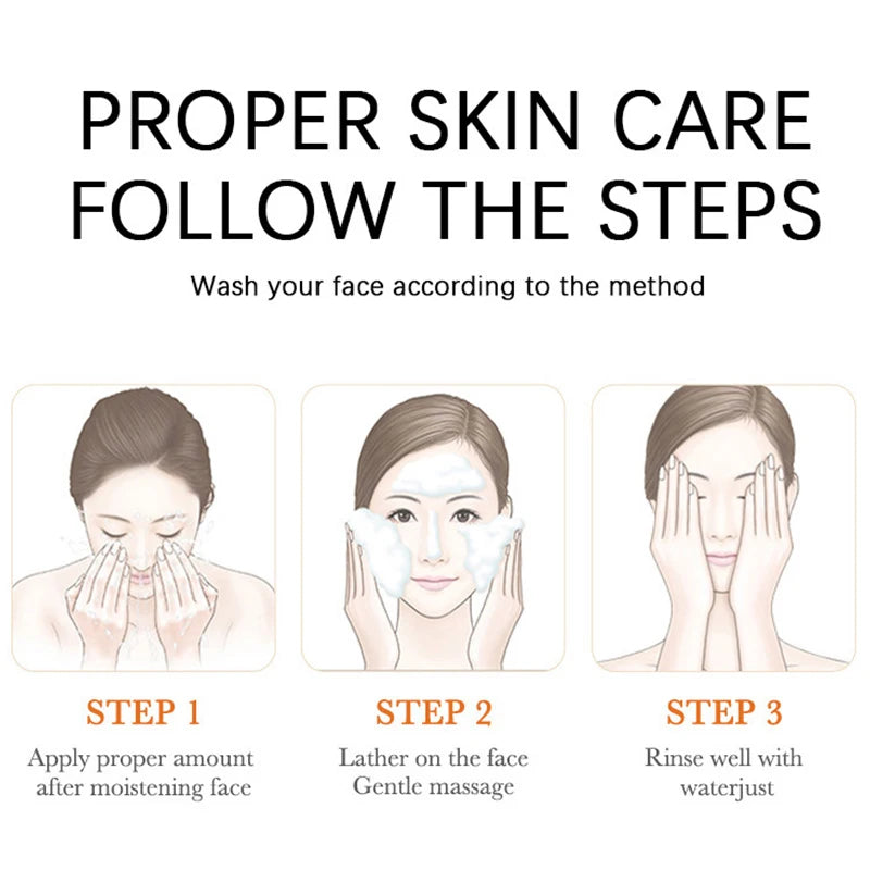 Facial Cleansing Mousse with Brush Head